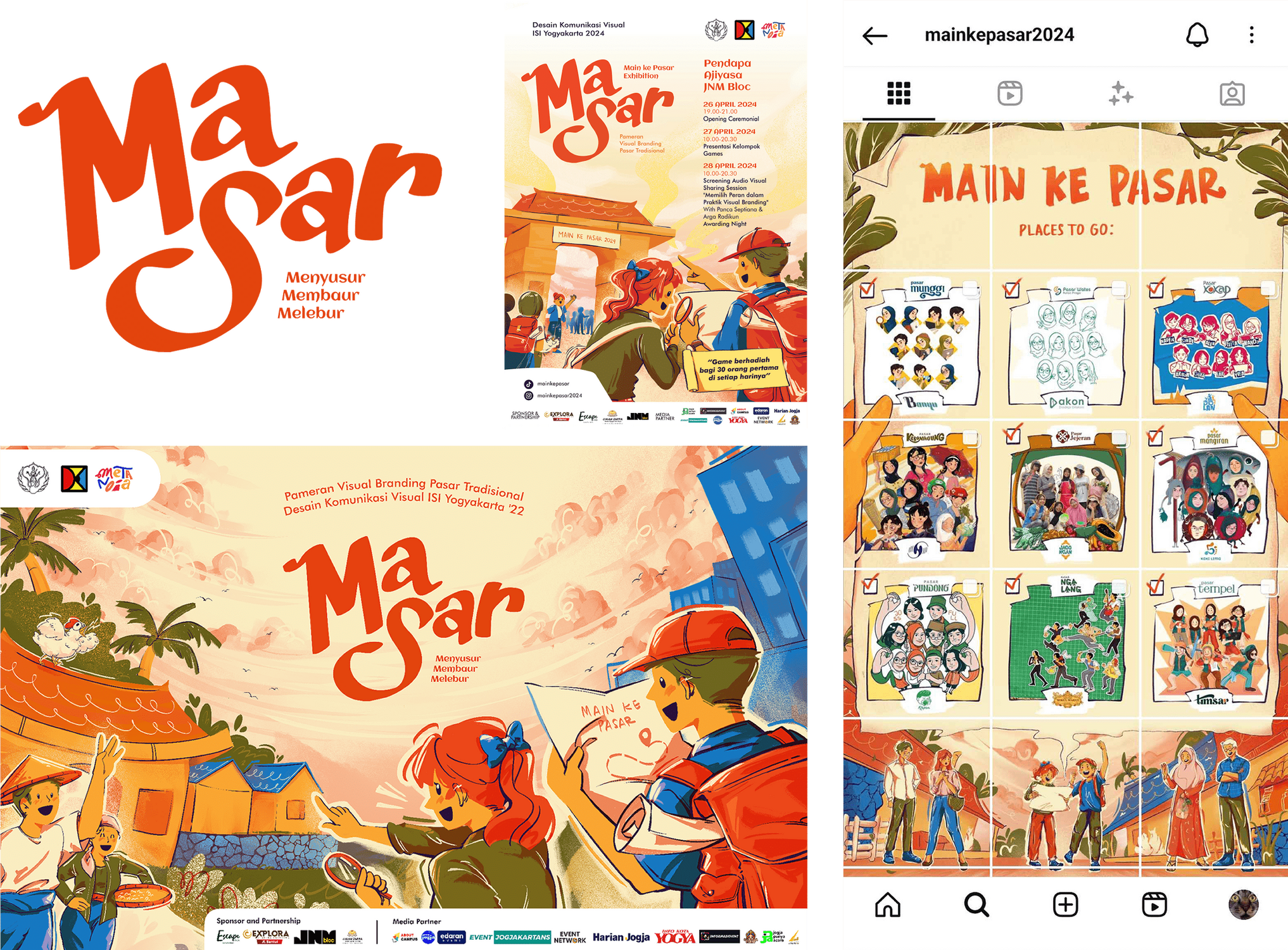 MASAR EXHIBITION CONCEPT AND DESIGNS (GROUP PROJECT)