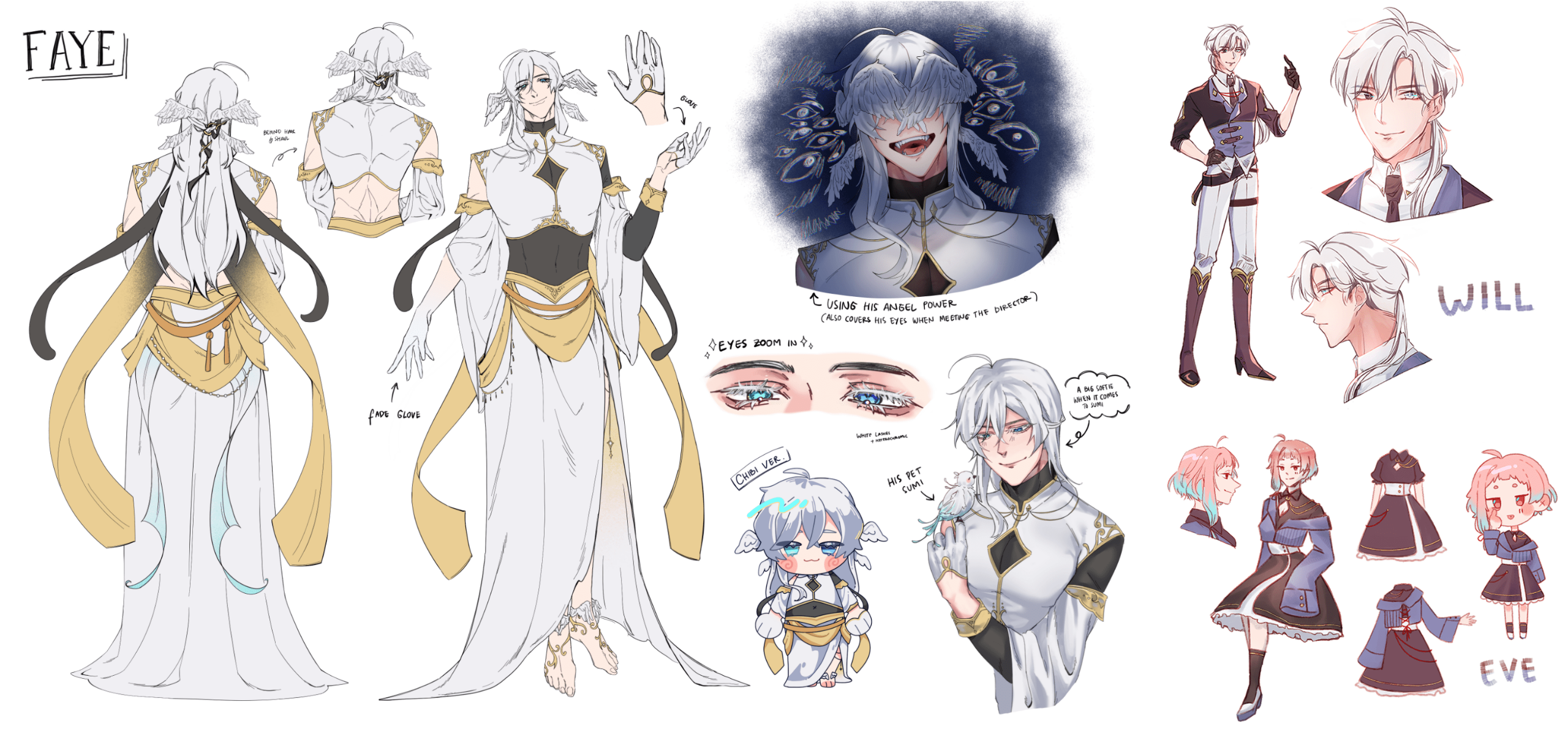 ORIGINAL CHARACTER DESIGNS (PERSONAL PROJECT)